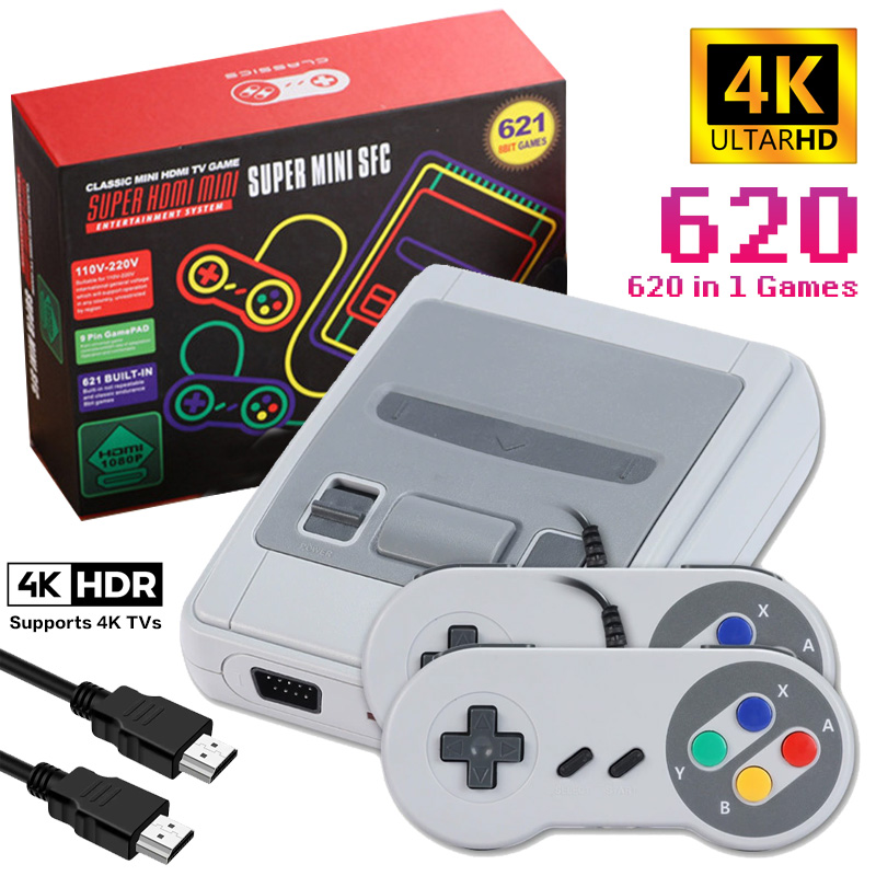 Retro Gaming N64 - SFC621 4K HDMI Mini Retro SNES