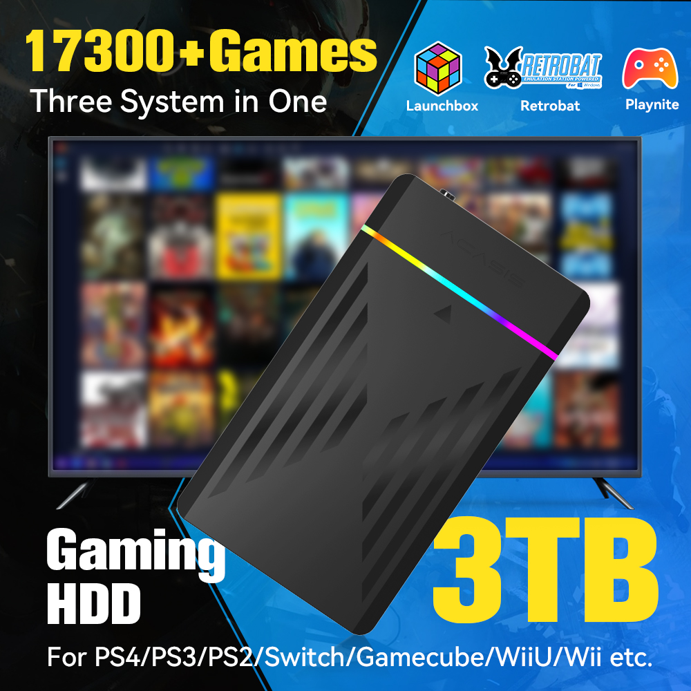 3TB Portable Gaming HDD Launch - đánh giá và giá Retro Gaming N64